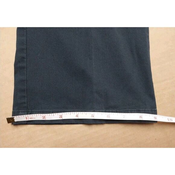 Dockers Womens 16 MED Ideal Fit Navy Blue Pants Chinos Twill Khaki Mom Comfy - Picture 11 of 13